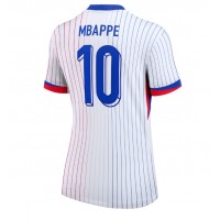 Maglia Calcio Francia Kylian Mbappe #10 Seconda Divisa Donna Europei 2024 Manica Corta